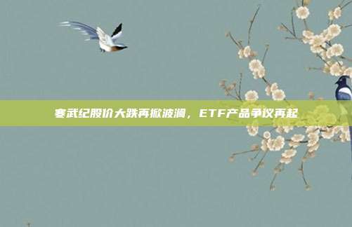 寒武纪股价大跌再掀波澜，ETF产品争议再起